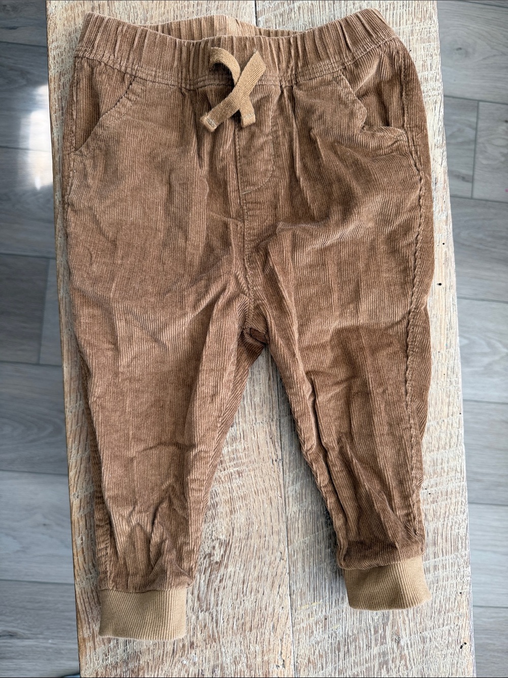 Old Navy Brown Corduroy Jogger Pants